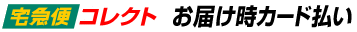 宅急便コレクトお届け時カード払い