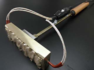 ヒーター組み込み式大型焼印 ヒーターくみこみしきおおがたやきいん